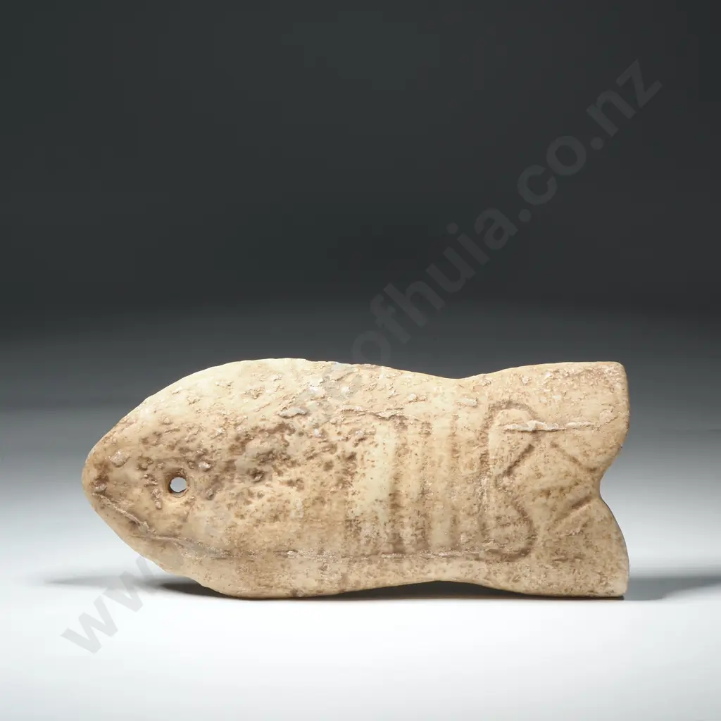 Ancient  Chinese Carving Depicting A Fish Image 1++