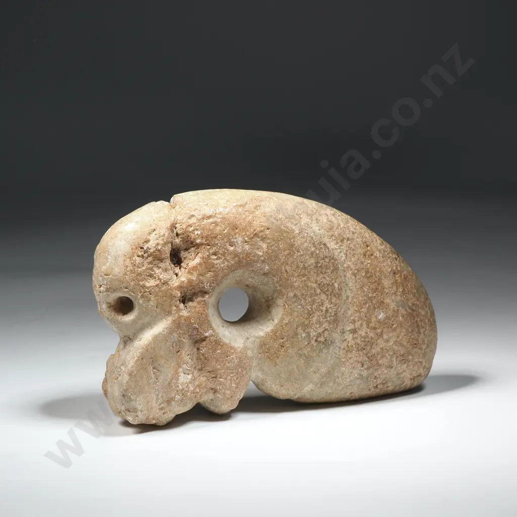 Ancient Jade Carving, Possibly Of  A Pig Dragon  Image 1++