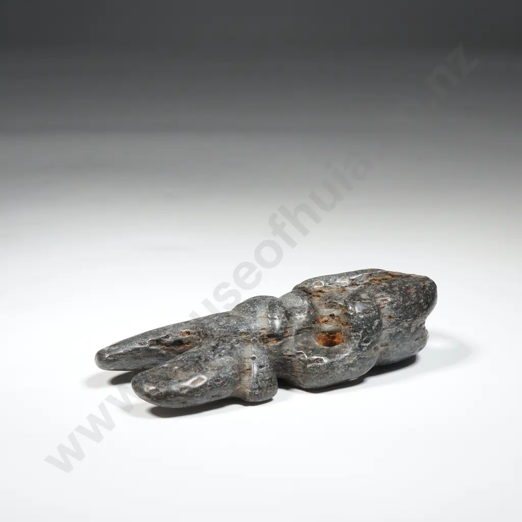 Ancient Jade Squatting Sun God Amulet/Pendant Image 1++