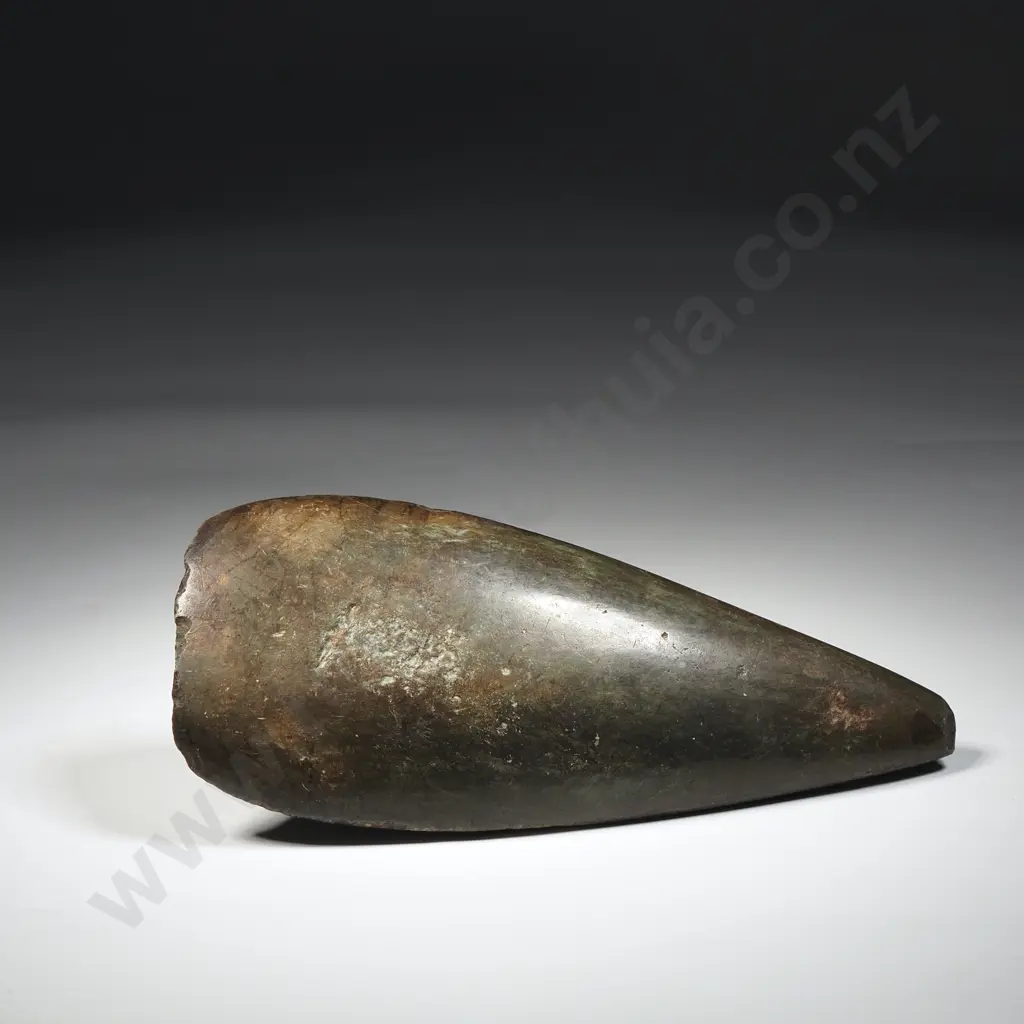 Ancient Green Jade Axe Head. Possibly Ancient Image 1++