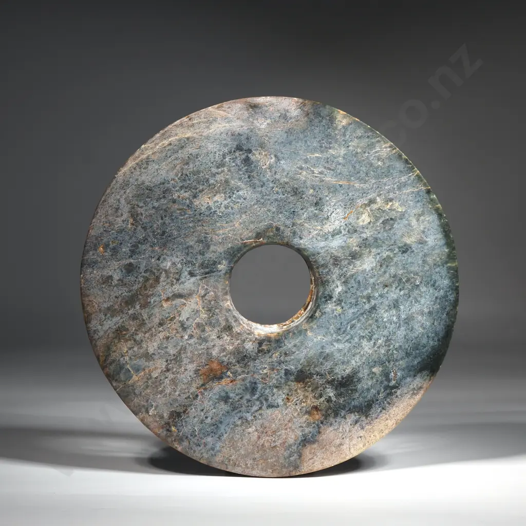 Large Jade Bi Disc  Image 1++