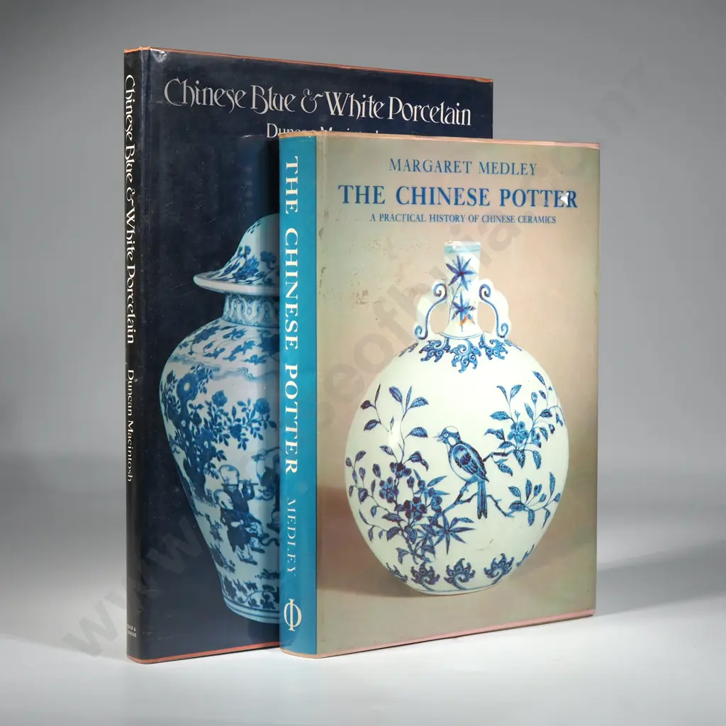 Two Books - The Chinese Potter . A Practical History of Chinese Ceramics By Margaret Medley  & Image 1++