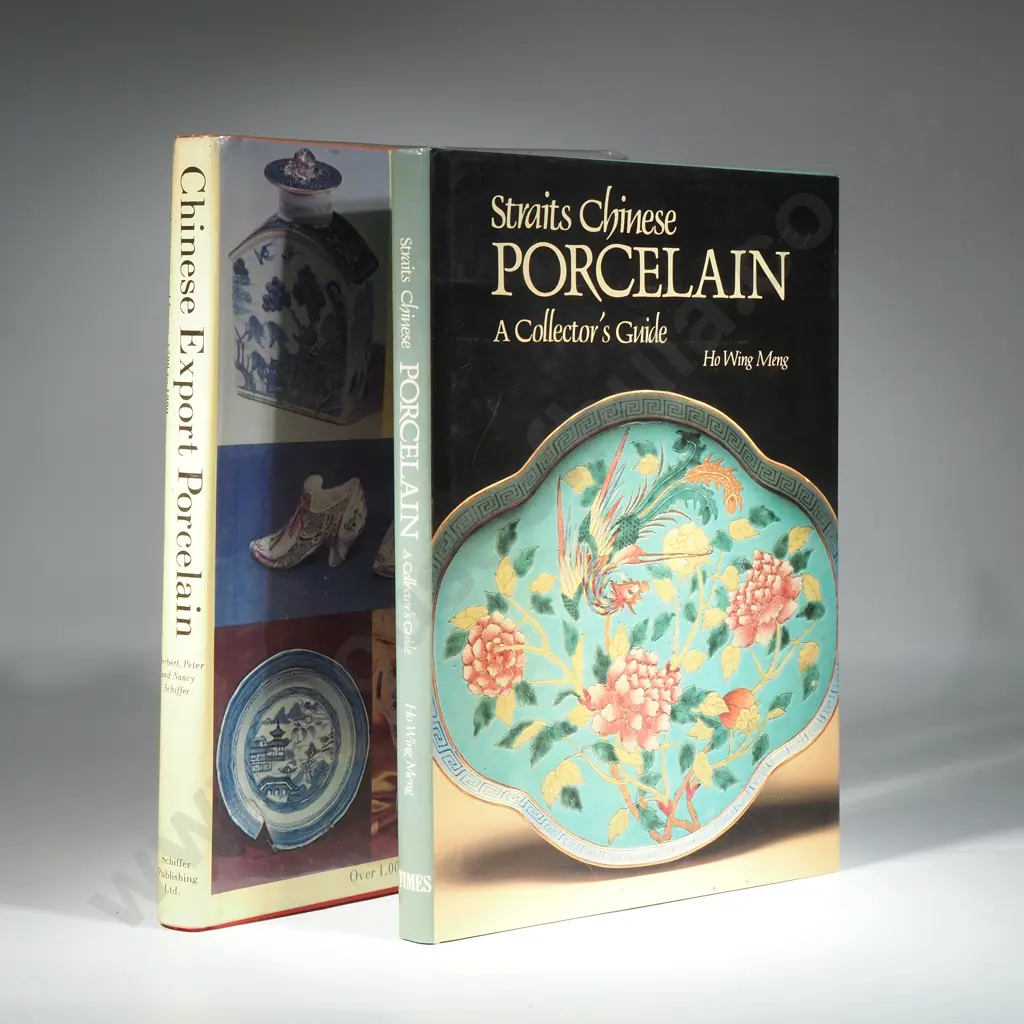 Two Books -Chinese Export Porcelain, Standard Patterns and Forms, By: Herbert, Peter, and Nancy Schiffer, And .. Image 1++