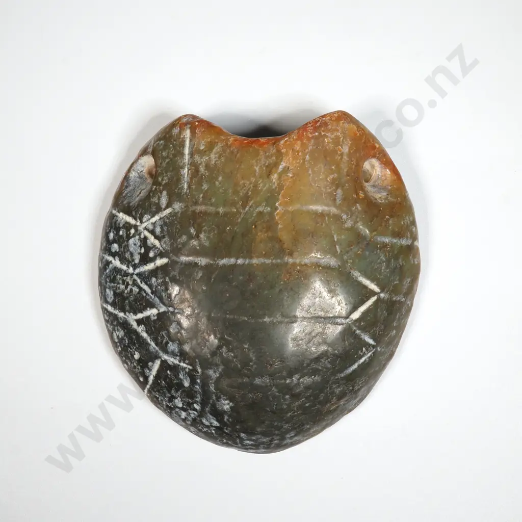 Ancient Jade Pendant In The Form Of A Tortoise  Image 1++