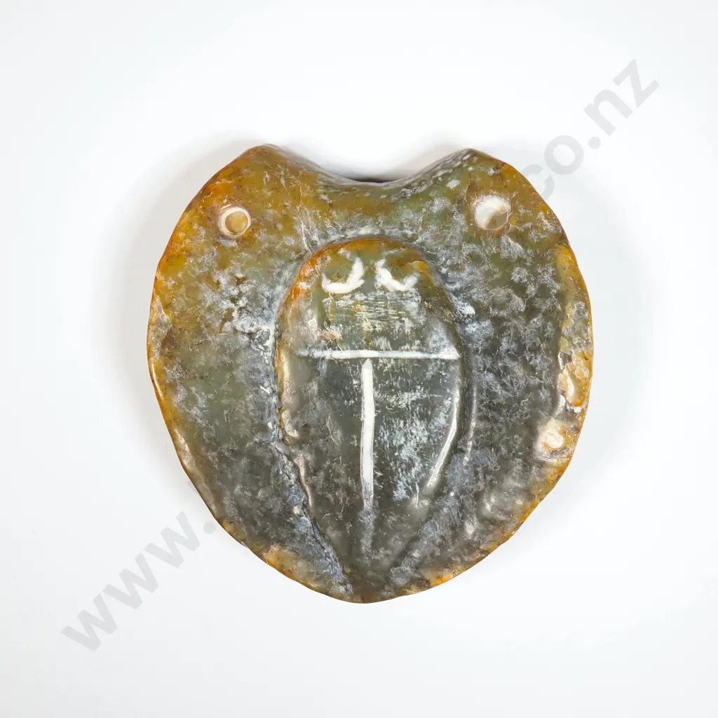 Ancient Jade Pendant In The Form Of A Tortoise  Image 1++