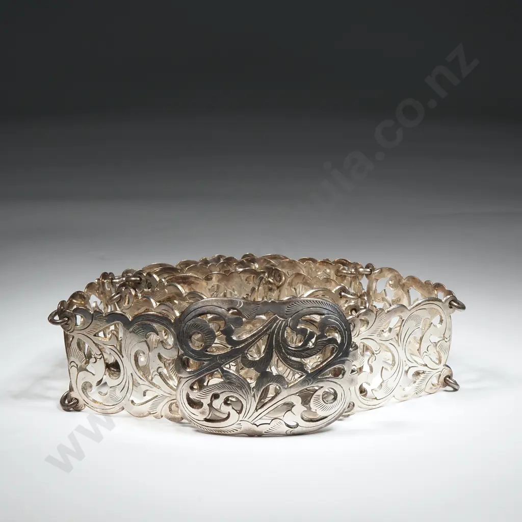 Oriental Sterling Silver Belt Image 1++