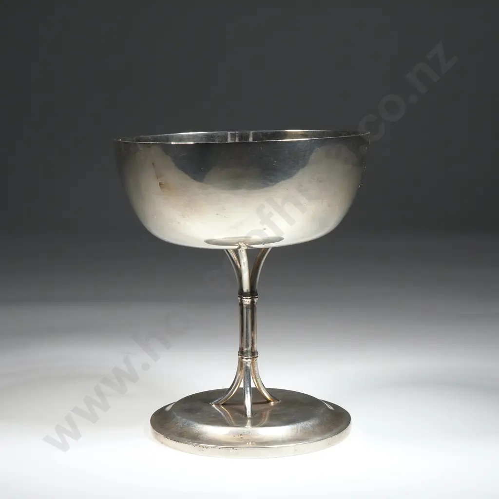 Excellent Chinese Export Sterling Silver Bon Bon Dish Image 1++