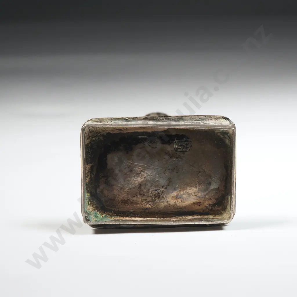 Sterling SIlver Export Silver Oriental Man Image 1++