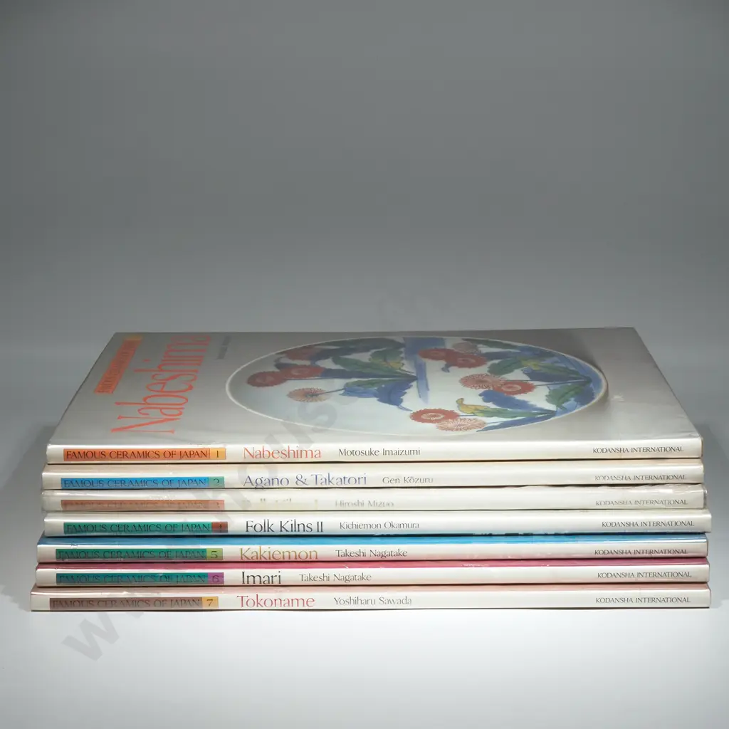 Famous Ceramics Of Japan Vols 1 - 7. To Include Kakiemon, Imari, Nabeshima, Agano & Takatori, Folk Kilns II, Folk Kilns  Image 1++