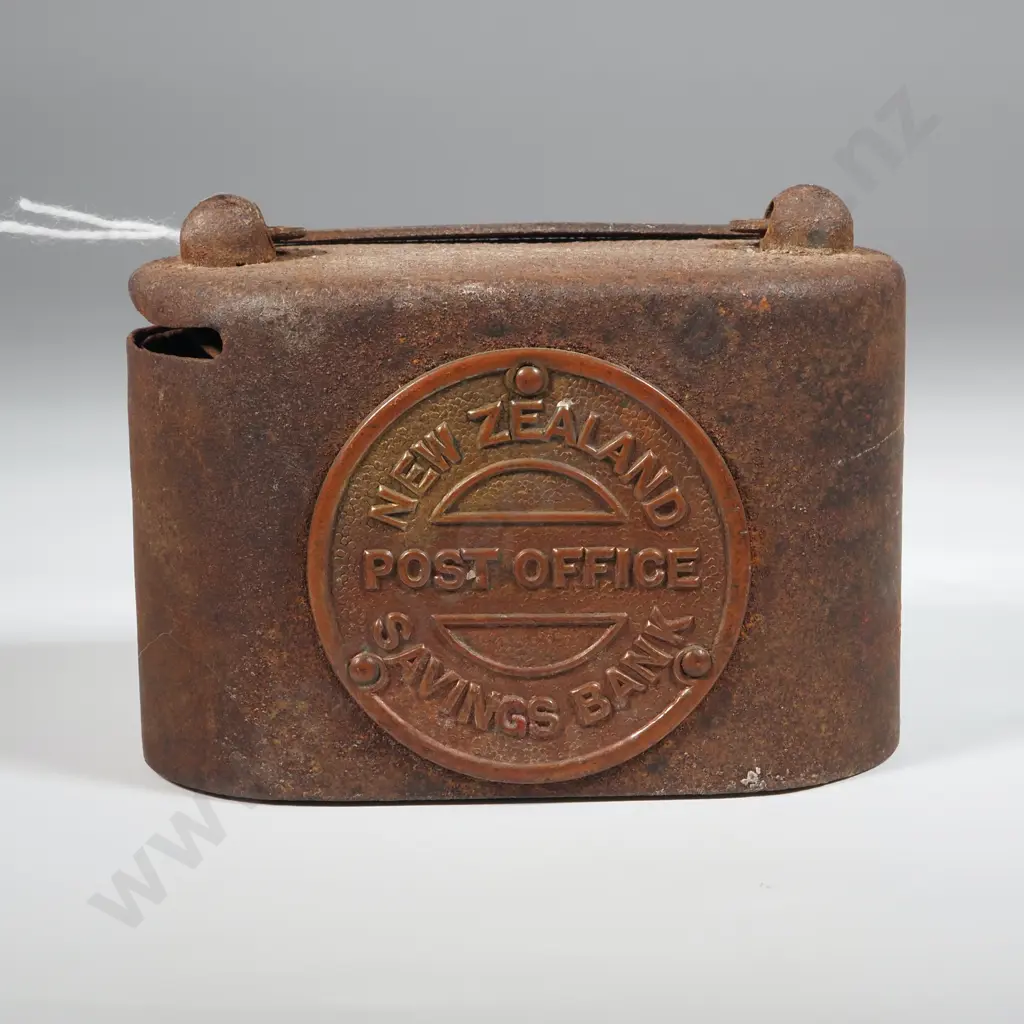 New Zealand Post Office Savings Bank Money Box.  Image 1++