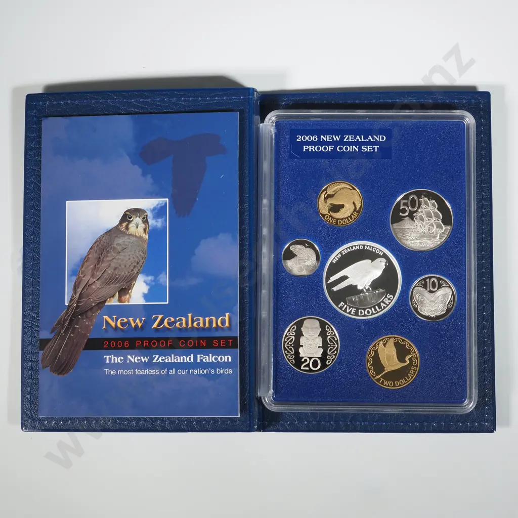 New Zealand 2006 Proof Coin Set  Image 1++