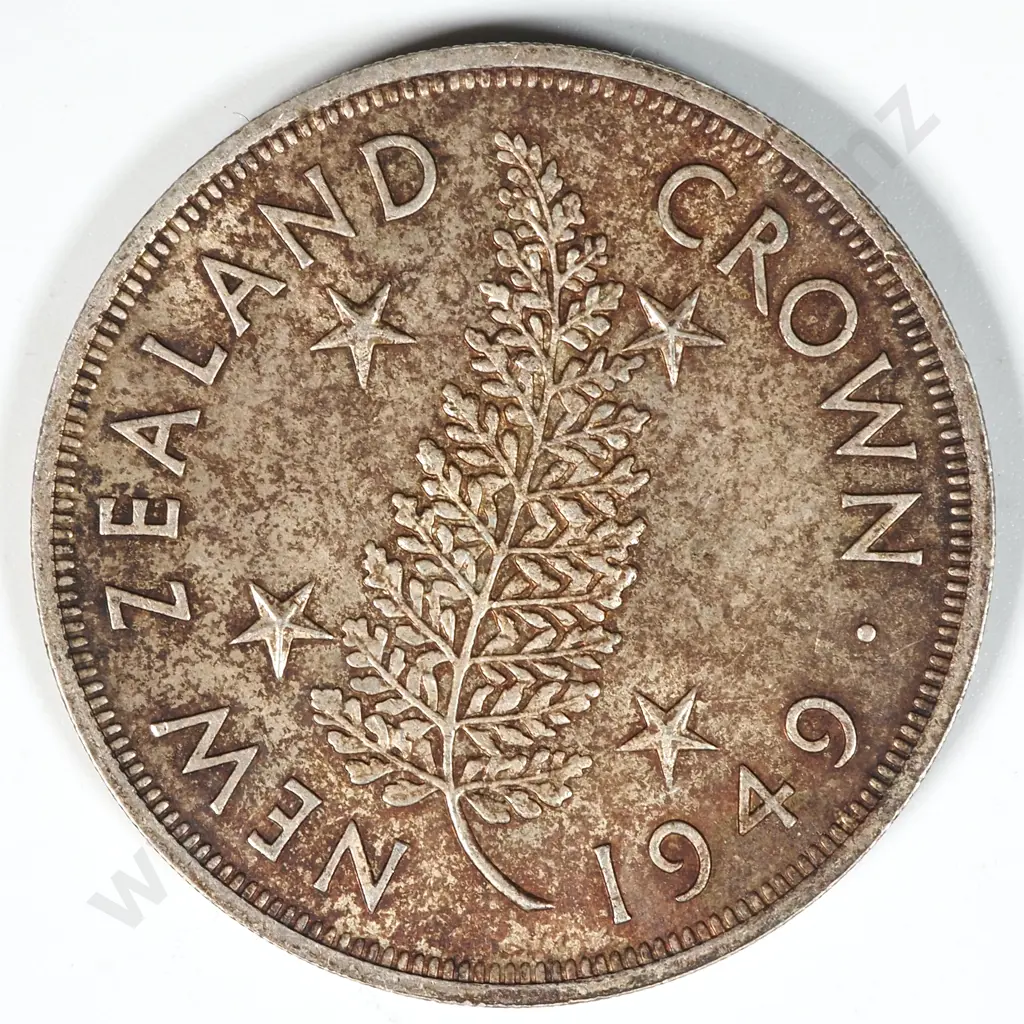1949 New Zealand Crown  Image 1++