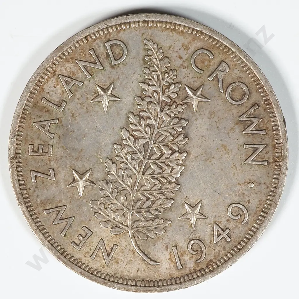 1949 New Zealand Crown  Image 1++