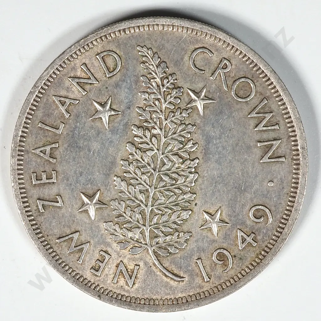 1949 New Zealand Crown  Image 1++