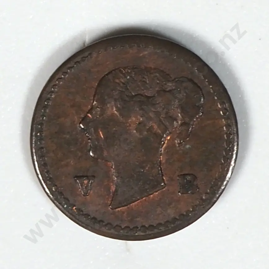 1848 United Kingdom Model Eighth Farthing  Image 1++