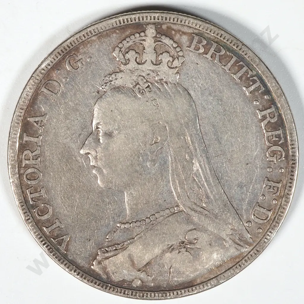 1892 United Kingdom Silver Crown  Image 1++