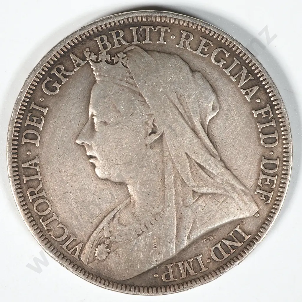 1897 United Kingdom LX Crown  Image 1++