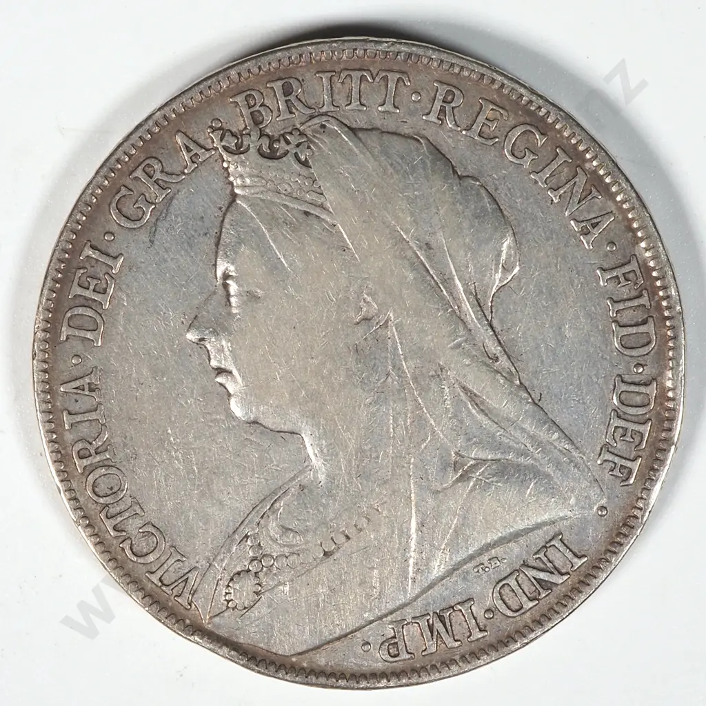 1900 United Kingdom LXIII Crown  Image 1++