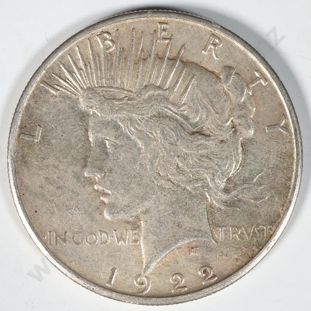 1922 United States of America Liberty Dollar Image 1++