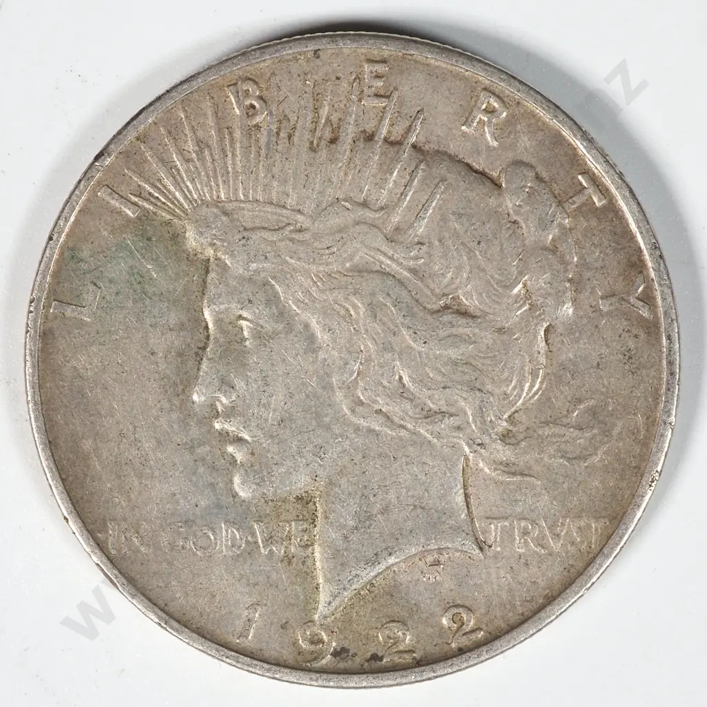 1922 United States of America Liberty Dollar Image 1++