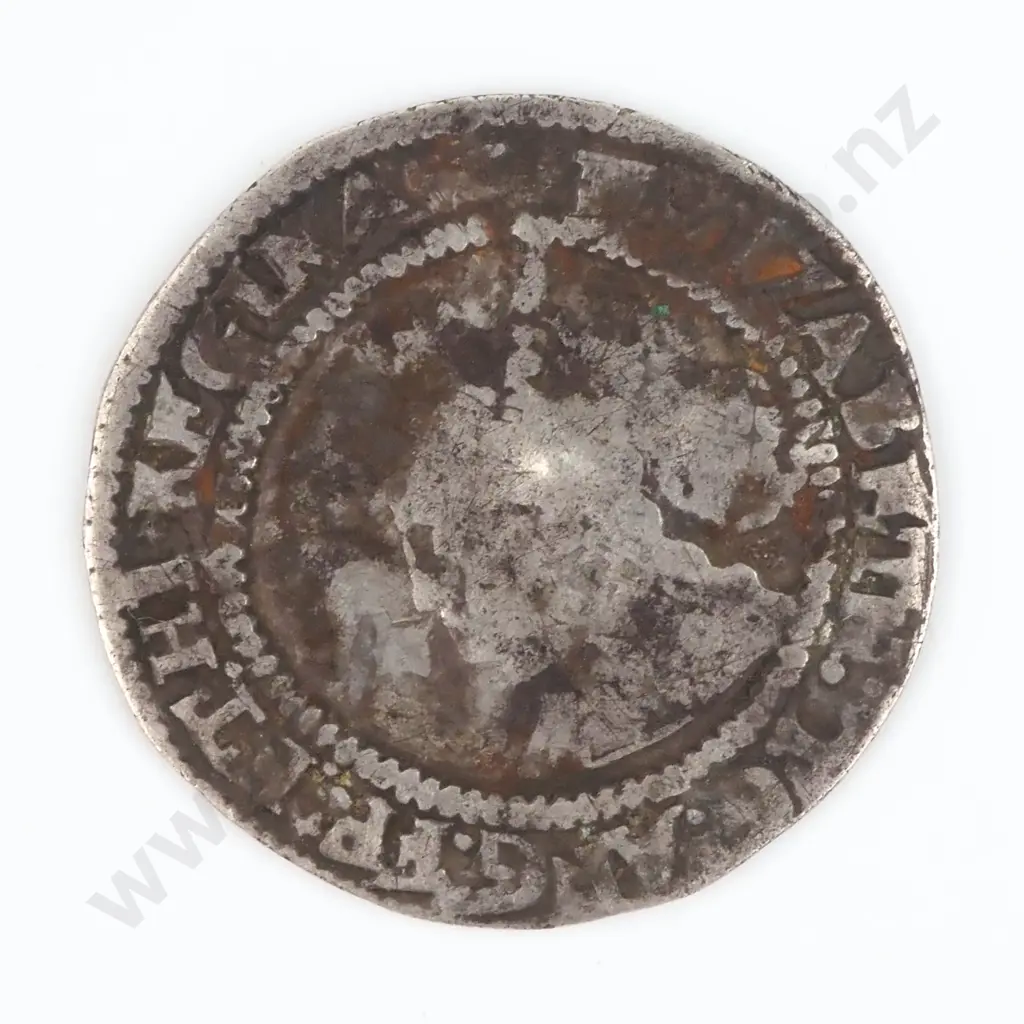 1577 Queen Elizabeth I Hammered Shilling  Image 1++