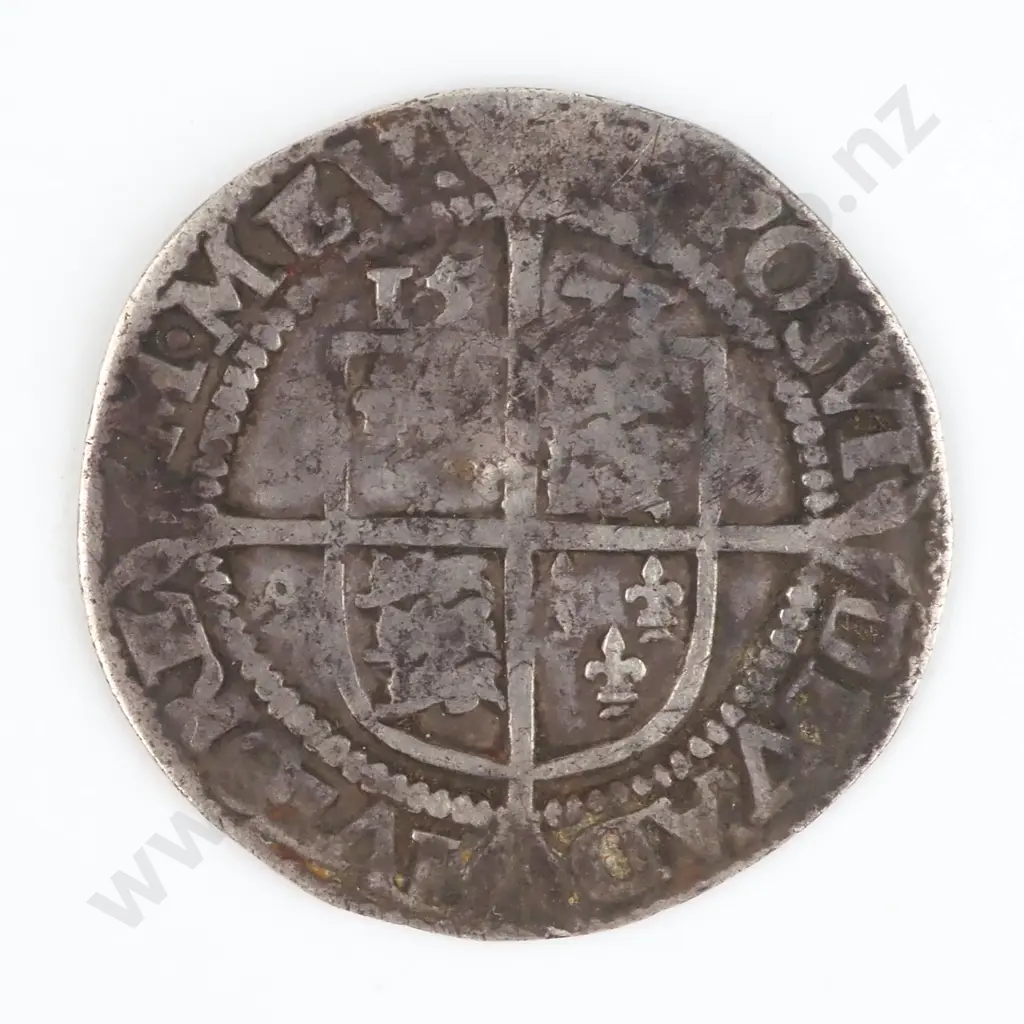 1577 Queen Elizabeth I Hammered Shilling  Image 1++