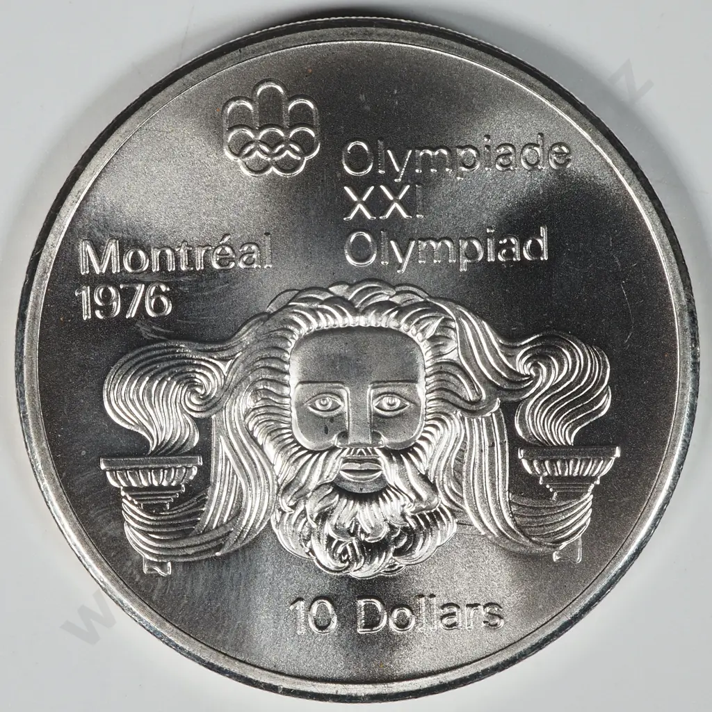 1976 Canada Silver $10 Coin - ASW 44.95 Grams  Image 1++
