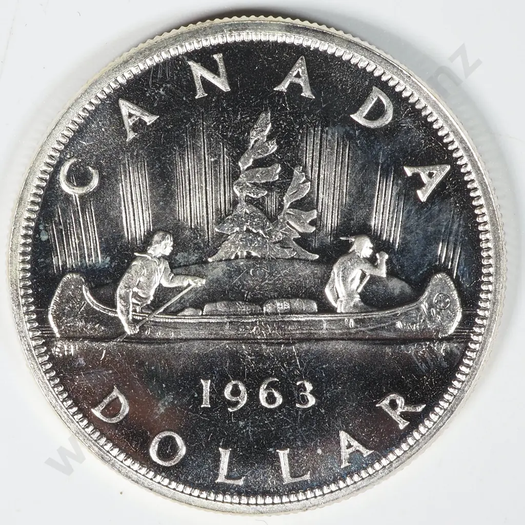 1963 Canada Silver One Dollar Proof Coin  Image 1++