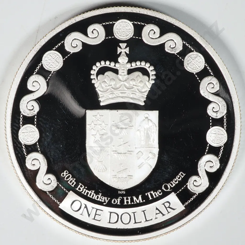 2006 New Zealand Silver One Dollar Proof Coin - Uncased  Image 1++