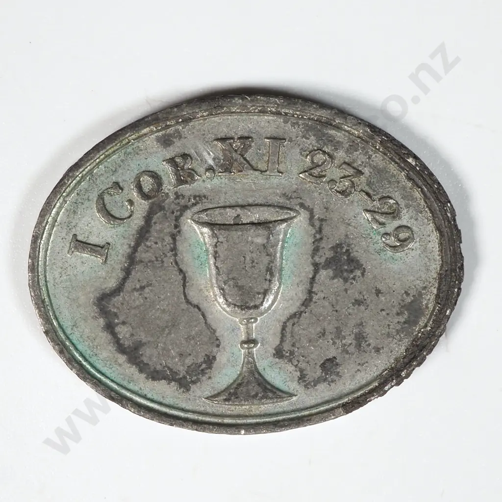 1848 First Church Otago Token  Image 1++