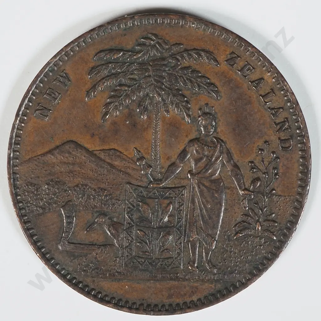 1881 Milner & Thompson Canterbury Music Depot Token  Image 1++