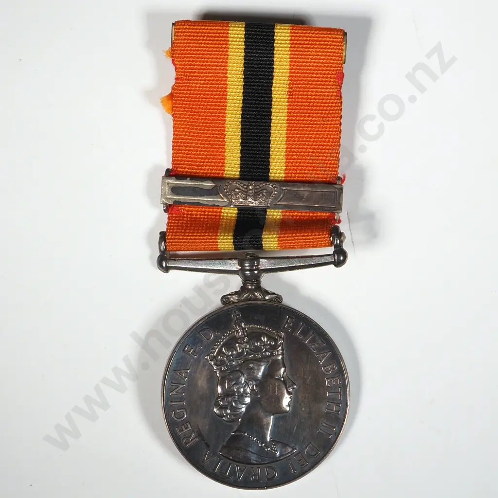 New Zealand Fire Brigade Long Service Good Conduct Medal to H Ormsby - 47.14 Grams Image 1++