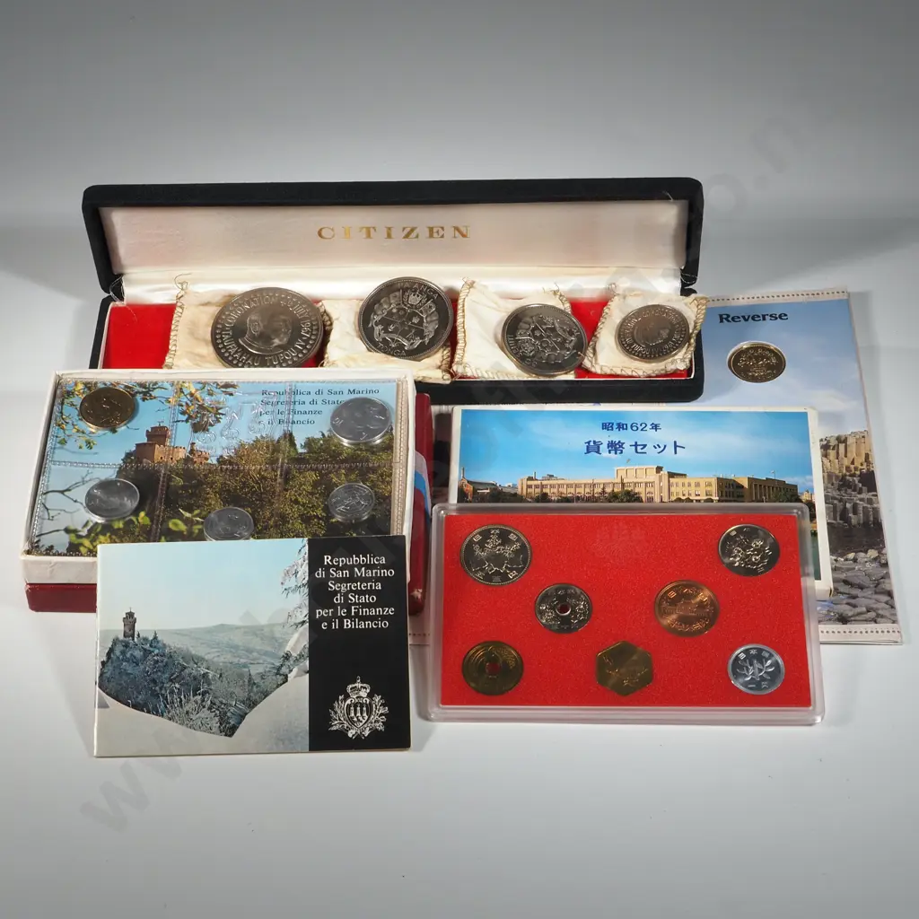 Assorted International Coin Sets  Image 1++