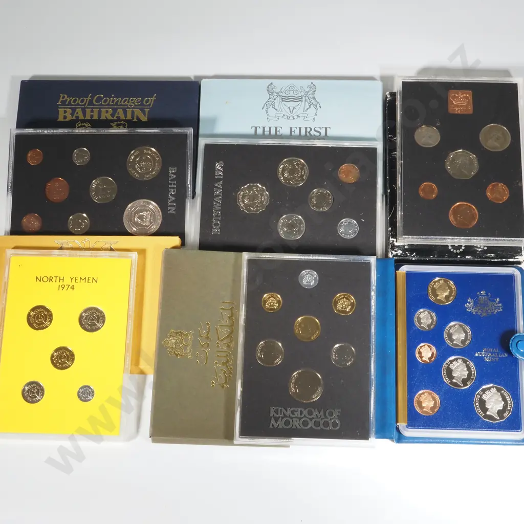 Six International UNC Coin Sets  Image 1++