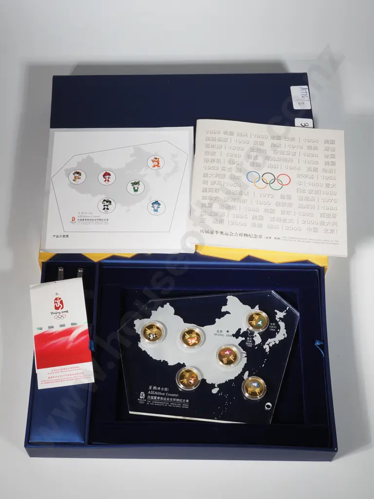 Beijing 2008 Olympic Coin Set Image 1++