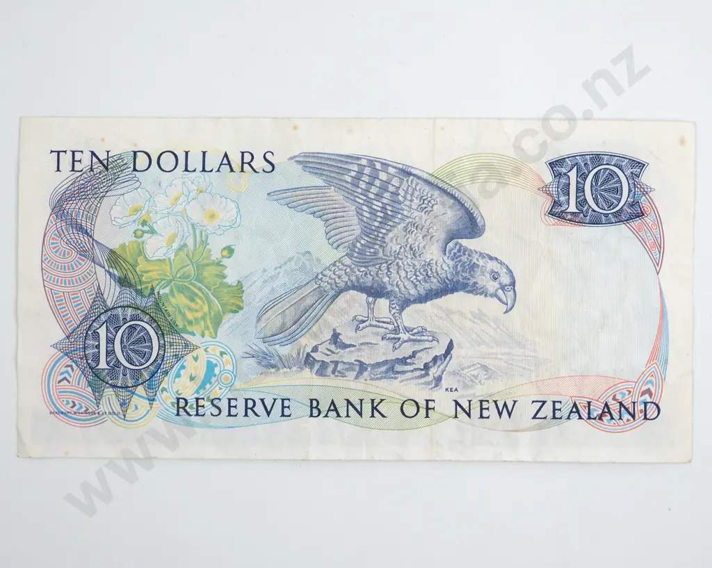 New Zealand Ten Dollar Hardie Star Banknote NA Image 1++