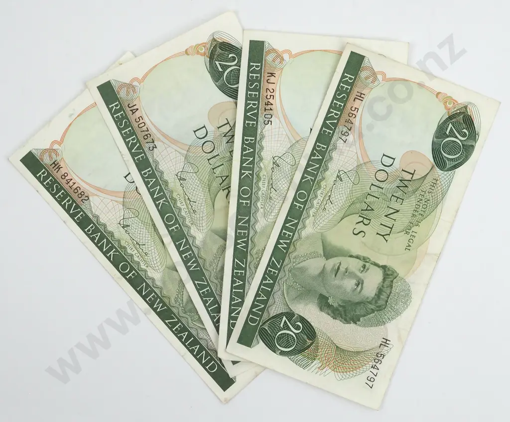 Four Twenty Dollar Hardie Banknotes  Image 1++