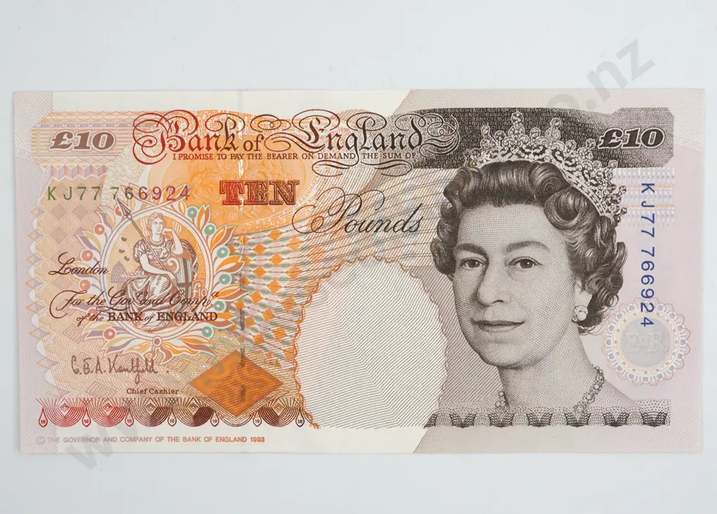 United Kingdom Ten Pound UNC Banknotes  Image 1++