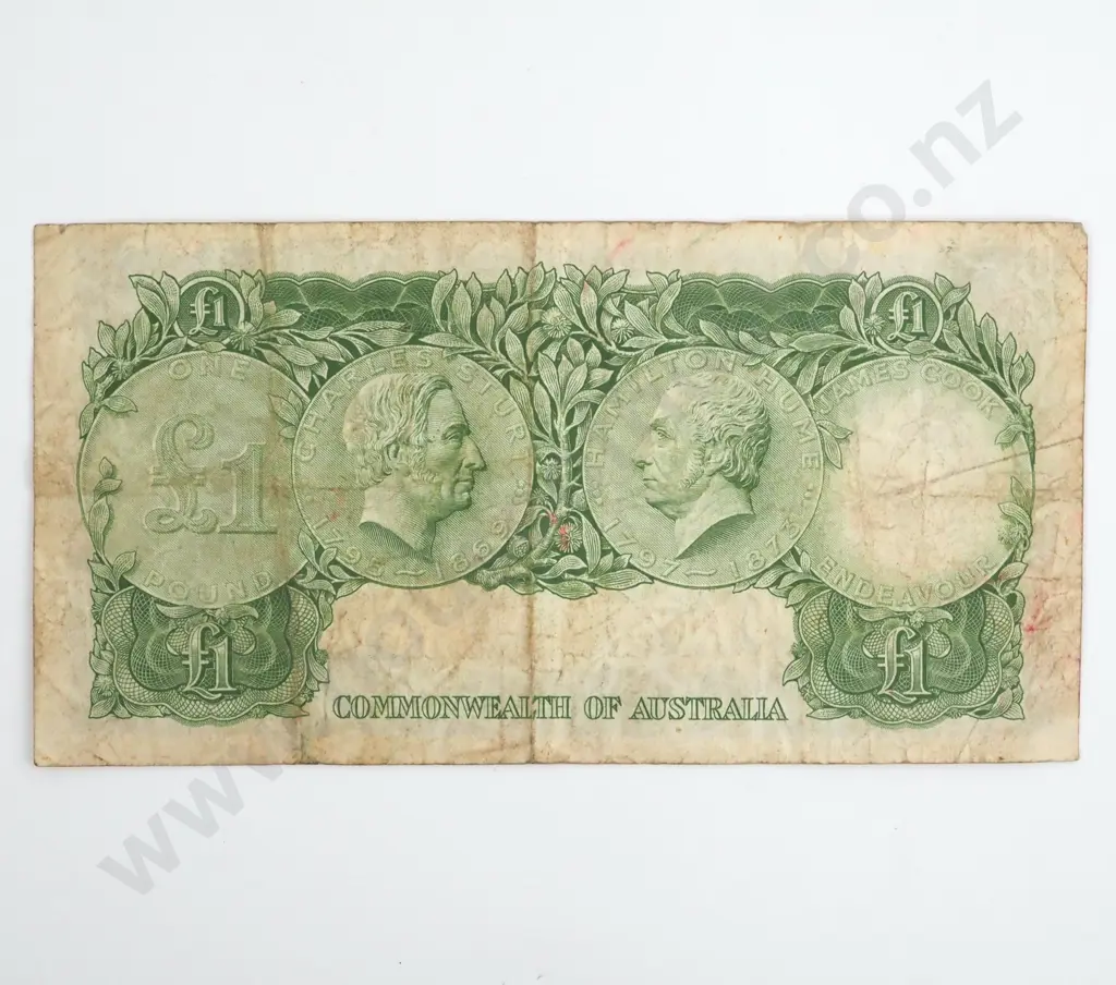 Australia Coombs Wilson One Pound Star note  Image 1++