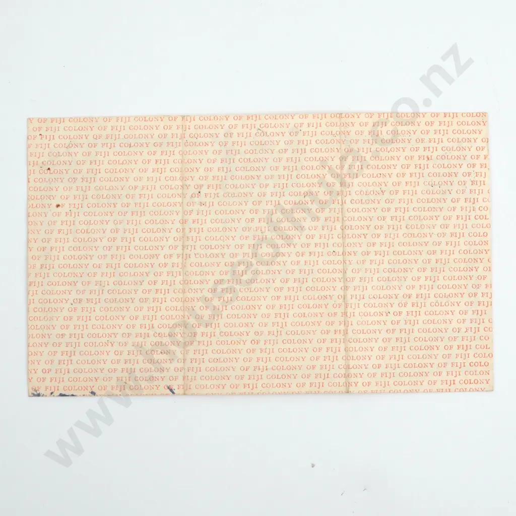 Government of Fiji 1942 Two Shilling Banknote  Image 1++