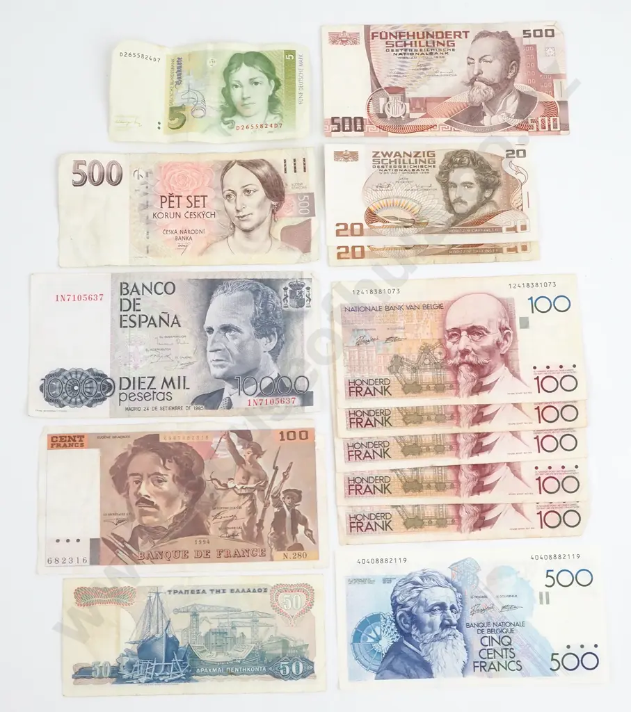 Assorted International Banknotes  Image 1++