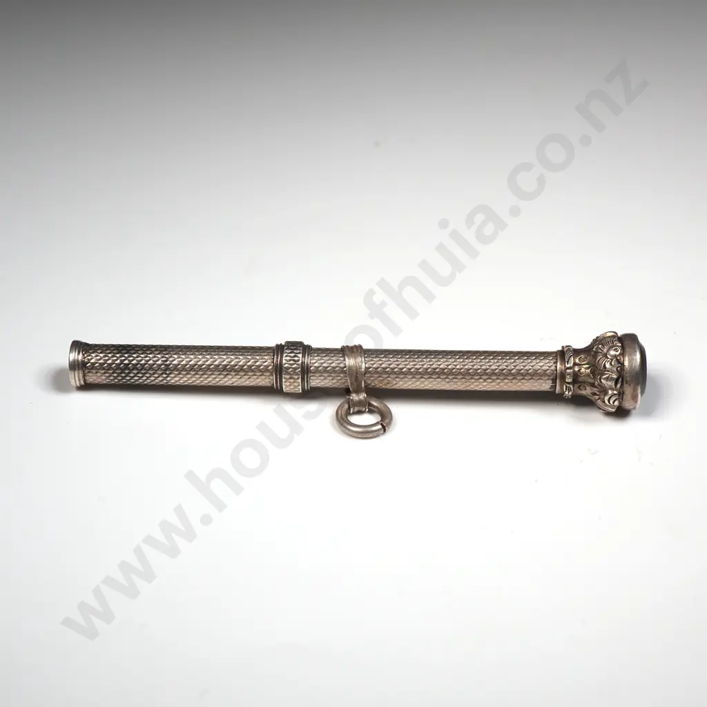 Sterling Silver Antique Extendable Pencil Image 1++