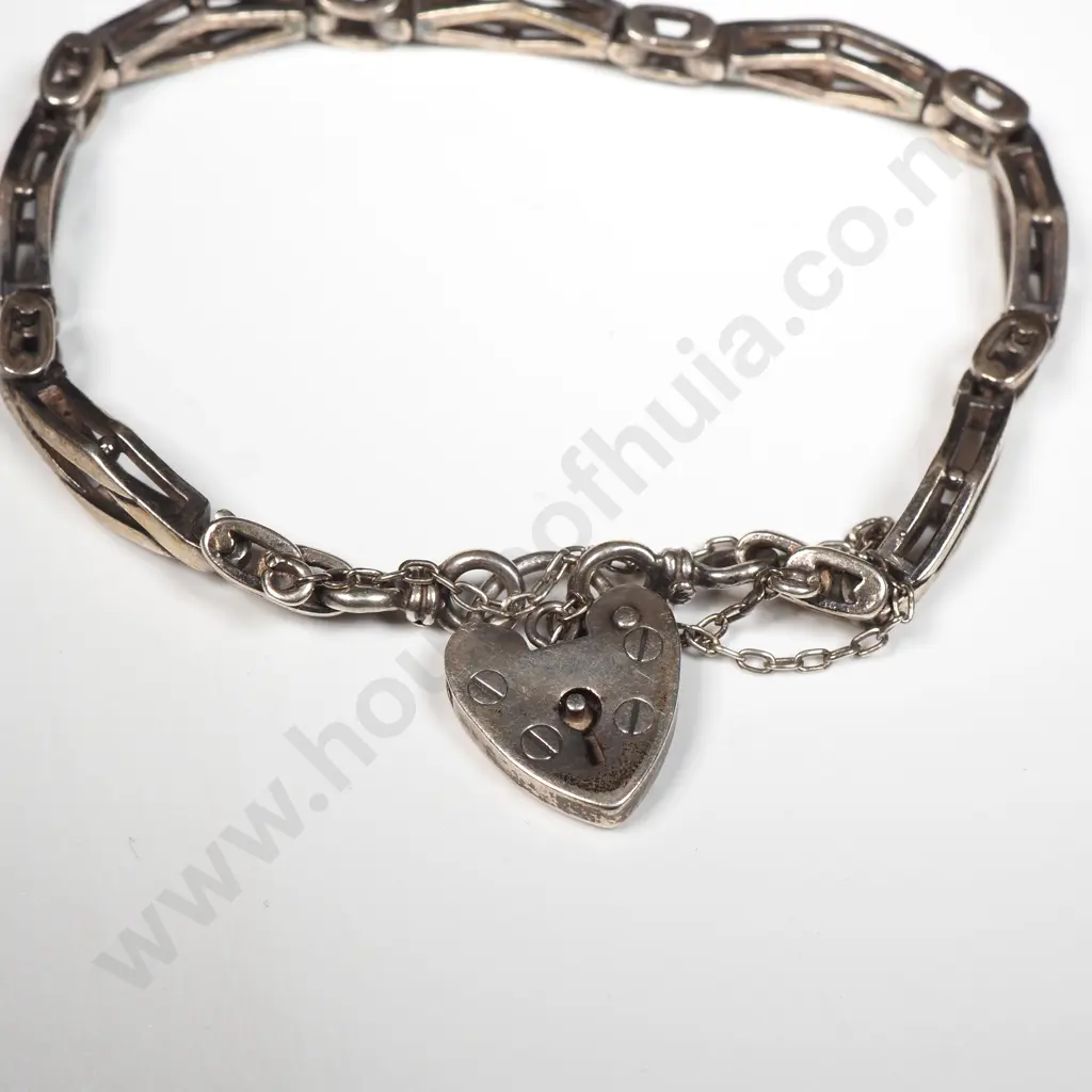 Sterling Silver Gate Bracelet  Image 1++