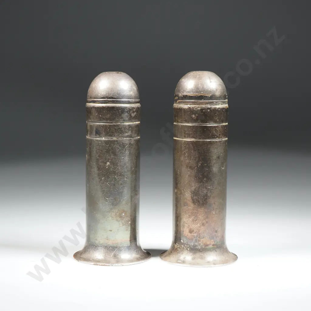 Substantial S/P Salt & Pepper Shakers  Image 1++