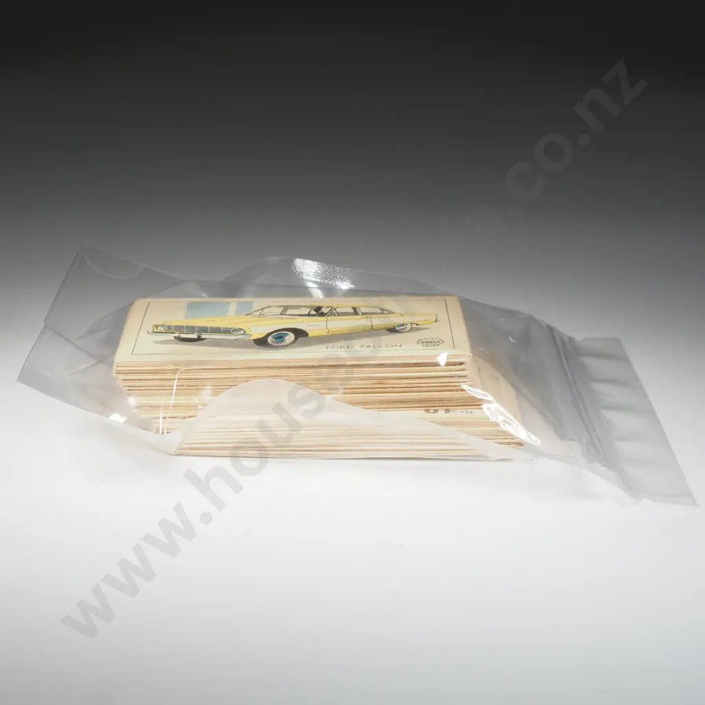 Assorted Shell Cigarette Cards - "Cars of the world" Image 1++