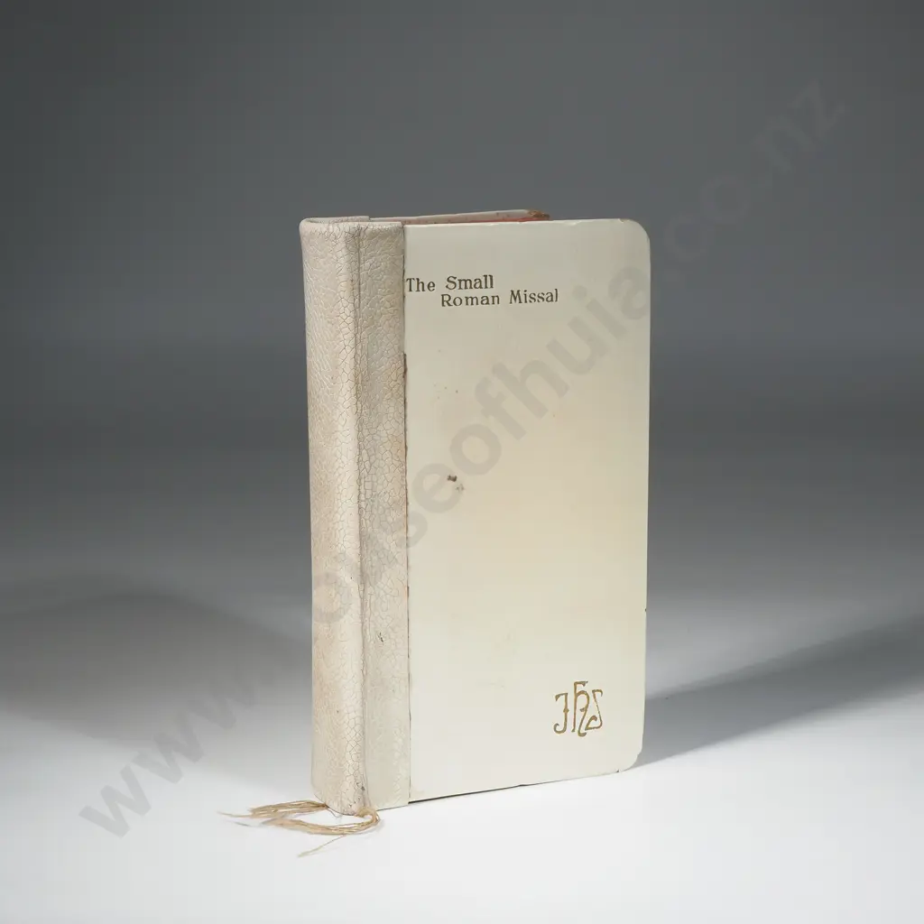 The Small Roman Missal w An Ivorex Cover. Initialled  Image 1++