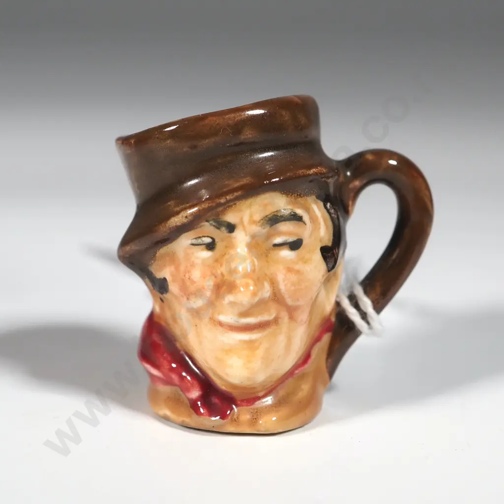 Royal Doulton  Sam Weller Miniature Character Jug. Image 1++