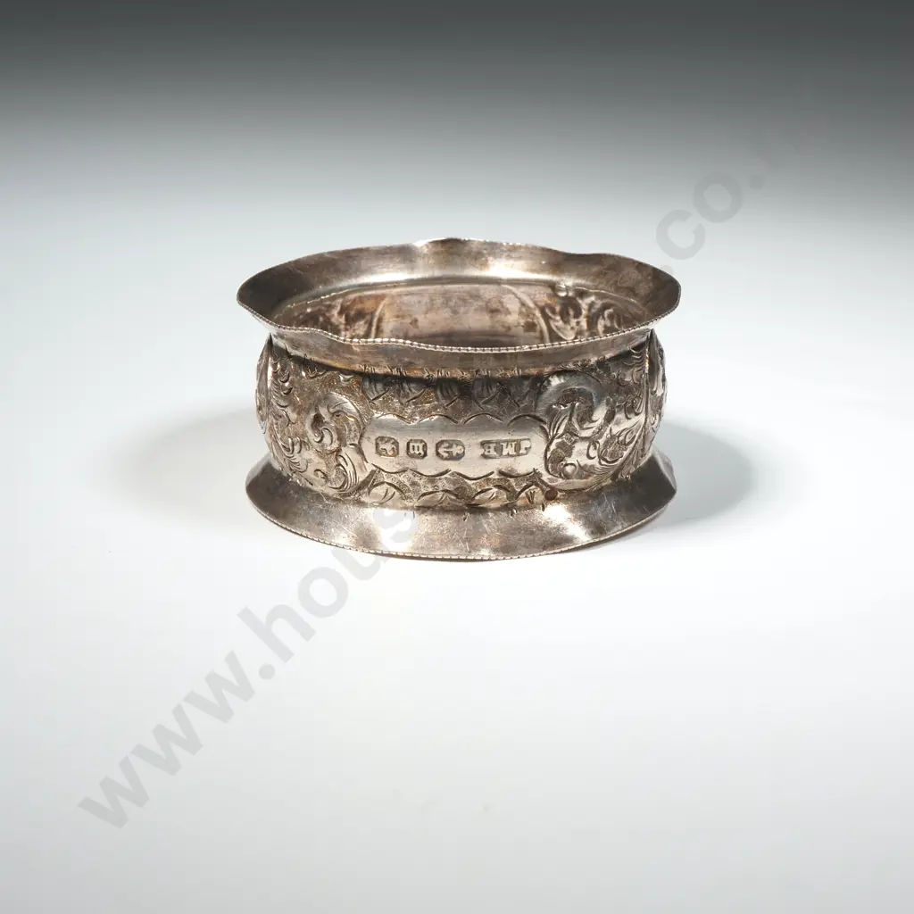 Sterling Silver Serviette Ring Image 1++