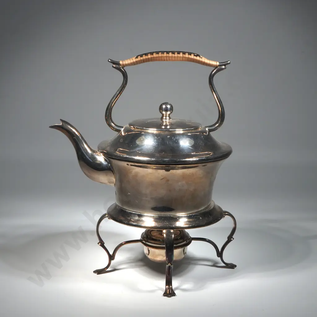Silver Plated Spirit Kettle  Image 1++