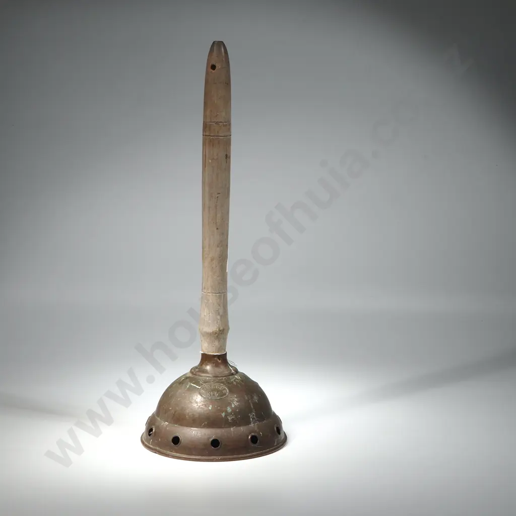 Vintage Simplex Copper Clothes Posser No 6: Image 1++